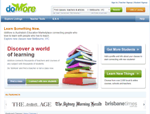 Tablet Screenshot of domore.com.au